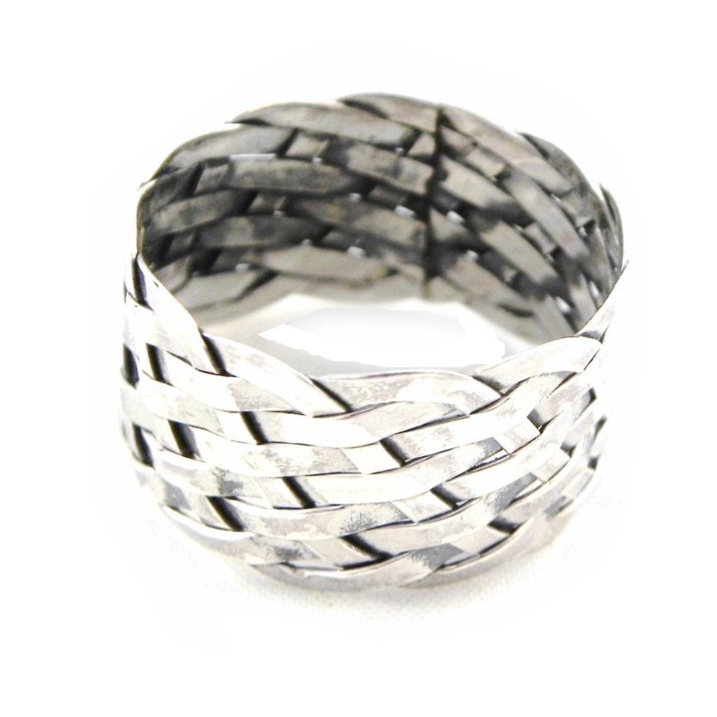 Silver Ring 'Links'