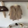 Children Korean Imitation Fur Vest for Autumn and Winter Versatile Top for Girls