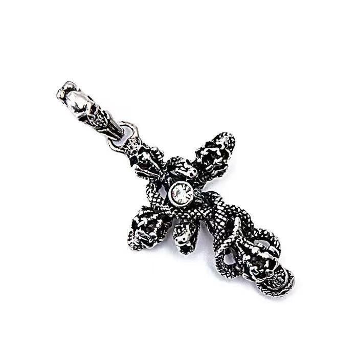 Abalorios de Cruz de Aleación y Accesorios para Llaveros para Joyería DIY