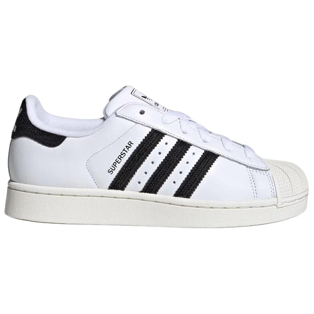 adidas  Superstar II Cloud White Core Black Off White Women Sneakers HQ2285