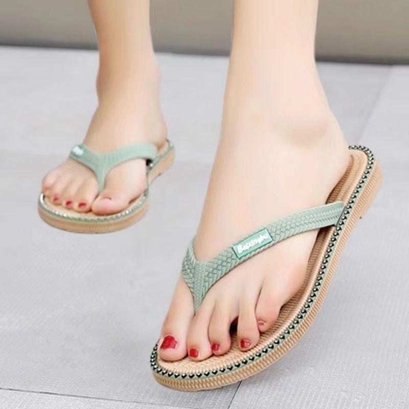 Flip-flops Women's Summer New Daily Sandals Suitable for Non-slip Beach Shoes Fashion Flip-flops