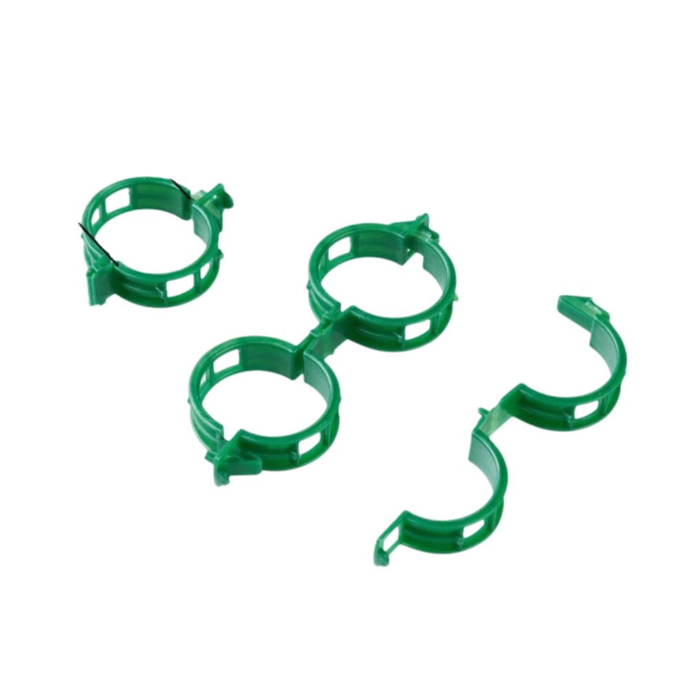100 PCS Reusable Plant Support Clips Snap-Lock Design Trellis Clips Plant Clips  Tomato Plant
