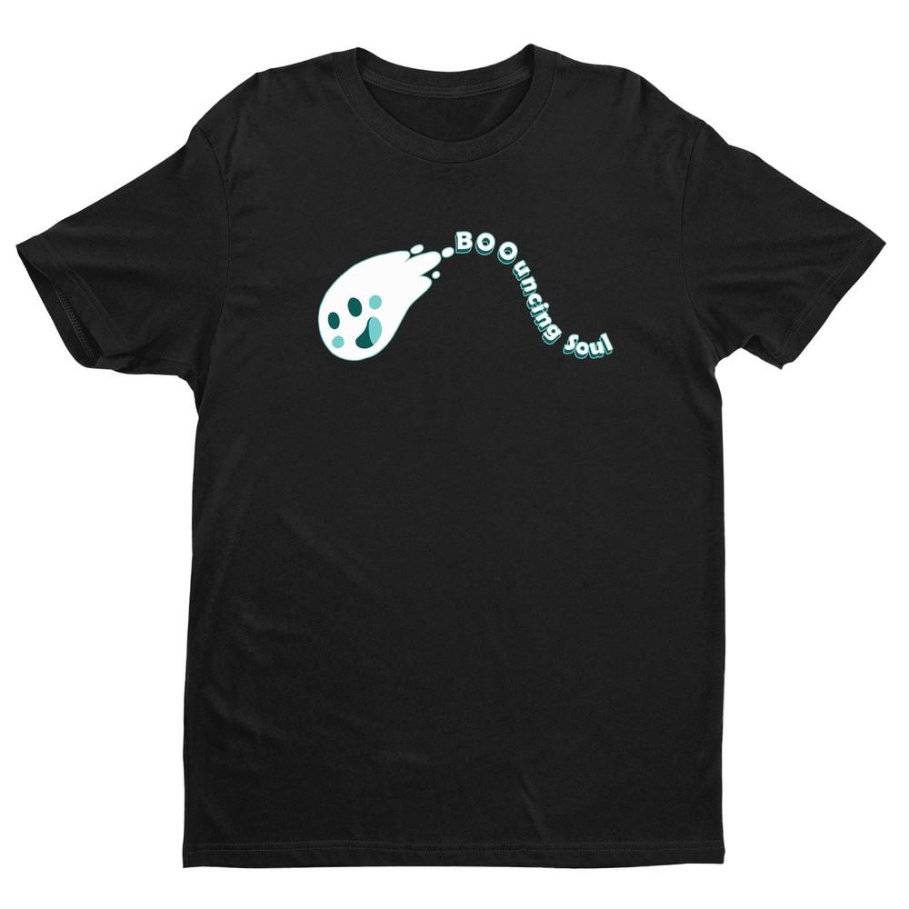 Boo-uncing Soul Ghost Shirt, Cute Halloween Pun Tee, Spooky Funny Ghost T-Shirt