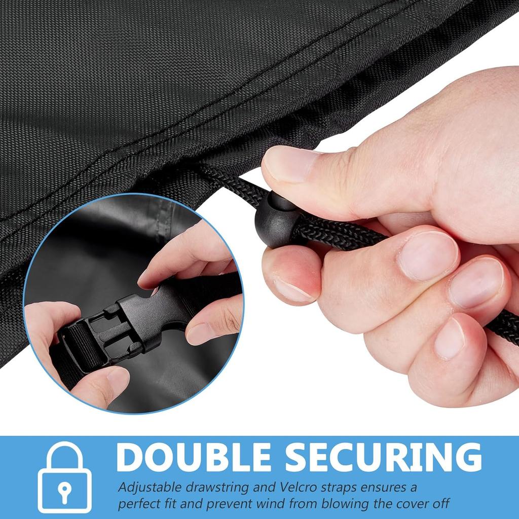 Pizza Oven Cover for Blackstone 2238 Leggero Tabletop Outdoor Pizza Oven Oven, 600D Heavy Duty Waterproof Pizza Oven Grill Accessories