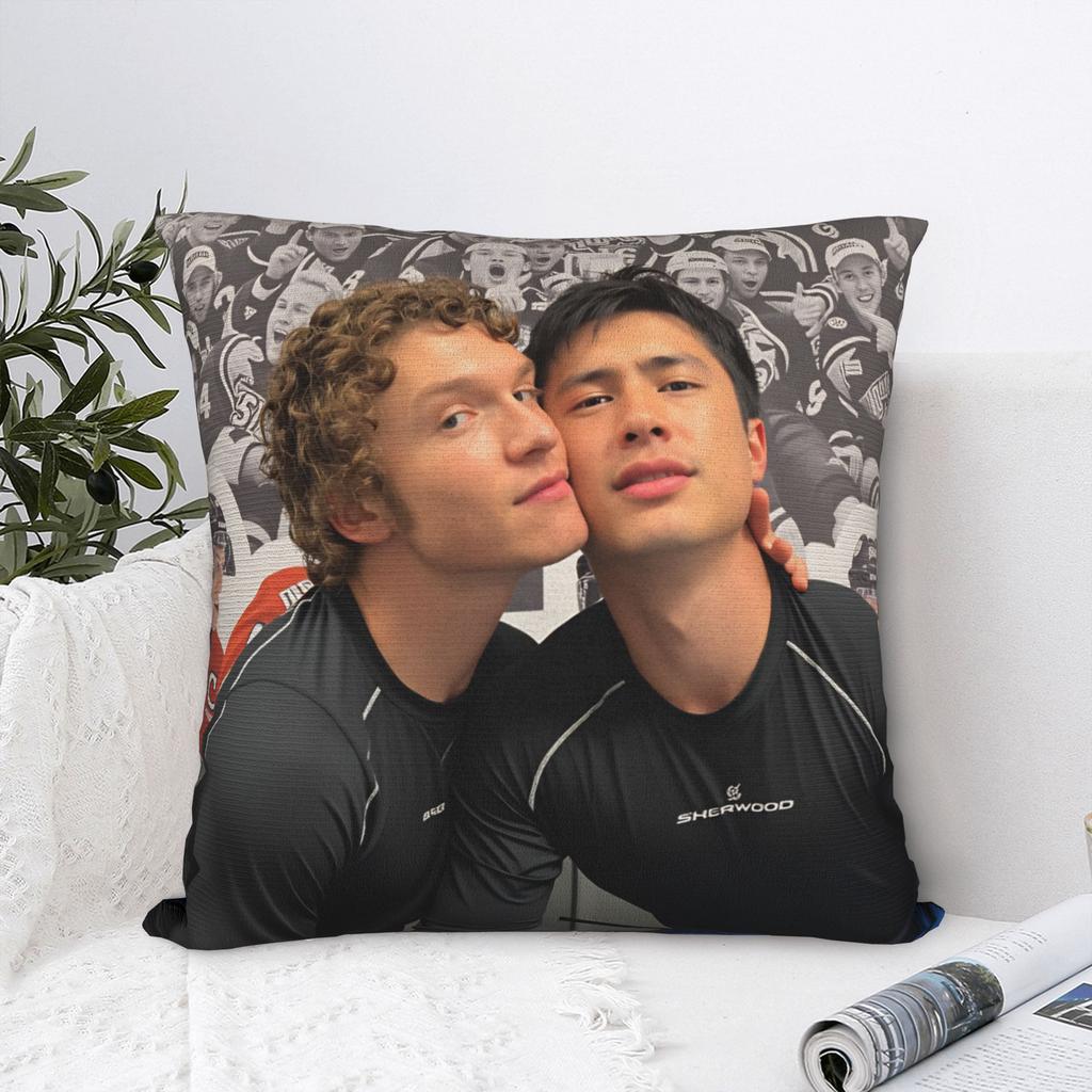 Shane Hollander Ilya Rozanov Pillow Cover Soft Cushion Cover Fashion Pillow Case For Office Car Home Decor