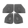 For Toyota Land Cruiser 300 LC300   2024 Car Speaker Cover Stainless Steel 4 Door Loudspeaker Sound Pad Trim Accessories