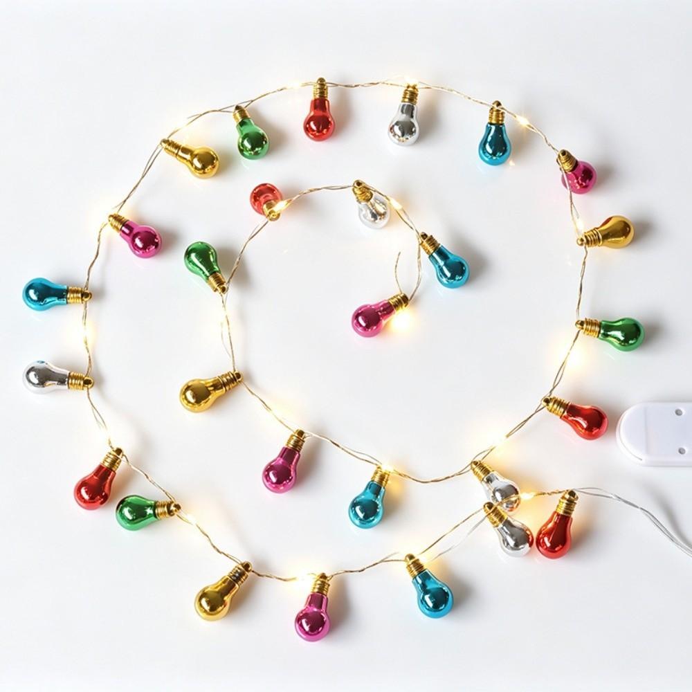 1m / 3.28ft Dollhouse String Lights Colorful Mini Christmas Tree Lights String Scene Ornament