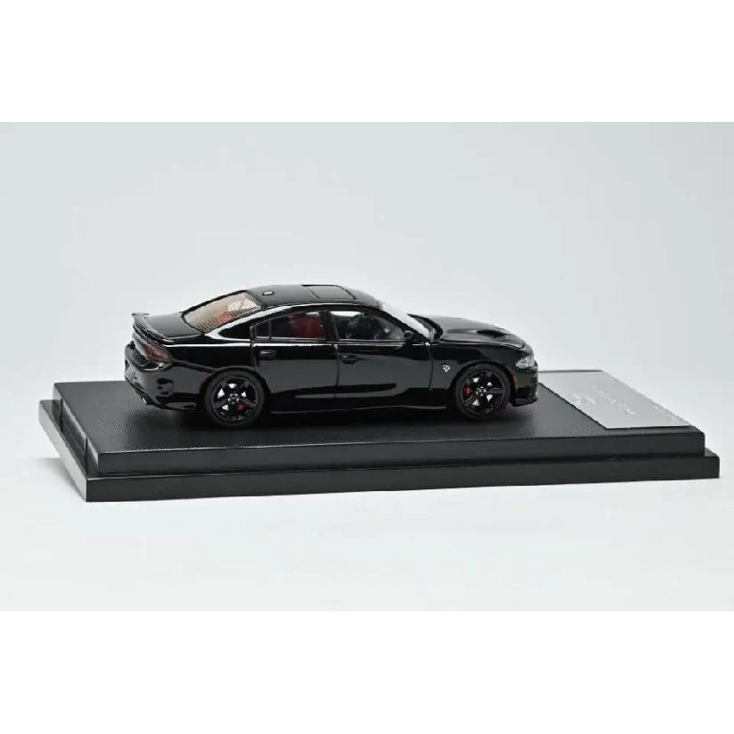 7CM Model 1/64 Alloy Car Model, 2023 Charger SRT Hellcat, available in black and white