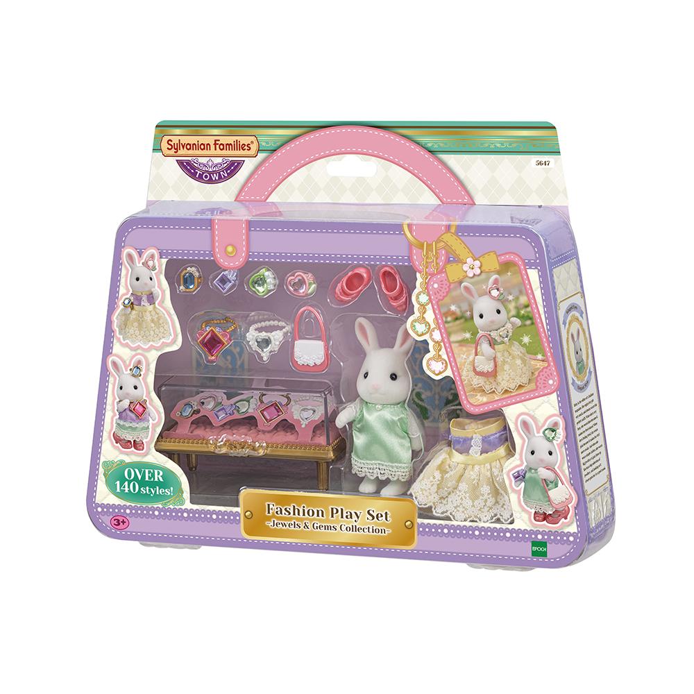 Sylvanian Families Town Girl Fashion Coordination Set (Jewel Collection) - 5647