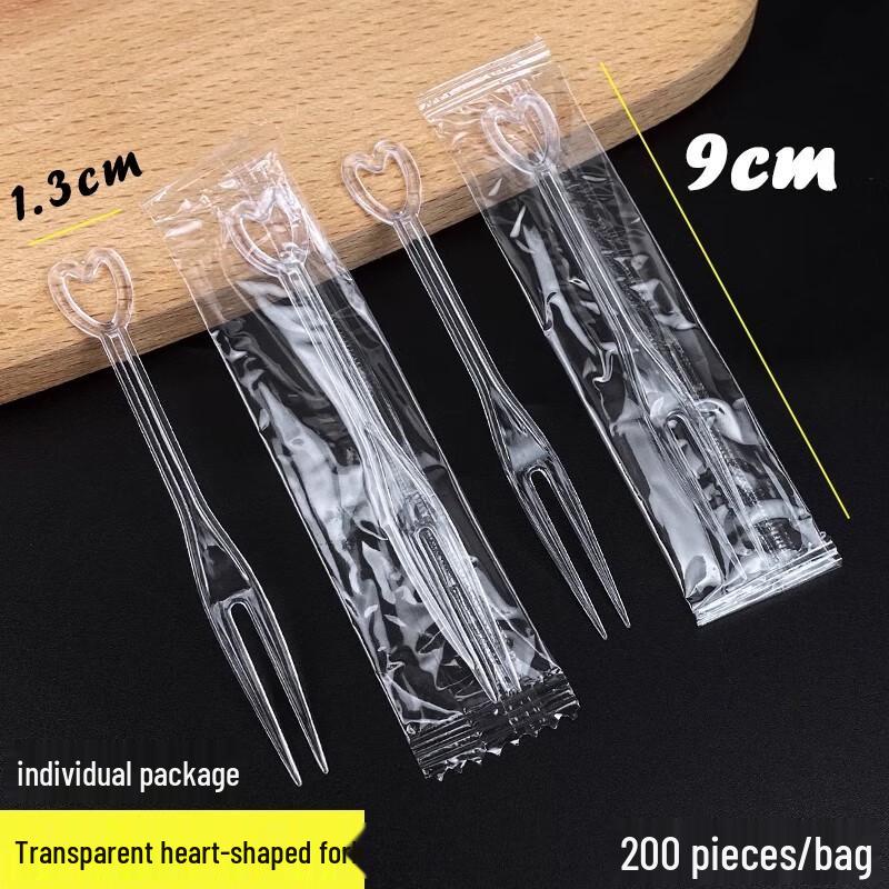 Zhaoran Disposable Fruit and Dessert Forks