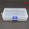1 Piece Clear Screw Jewelry Organizer Utility Box Plastic Container Sewing Box