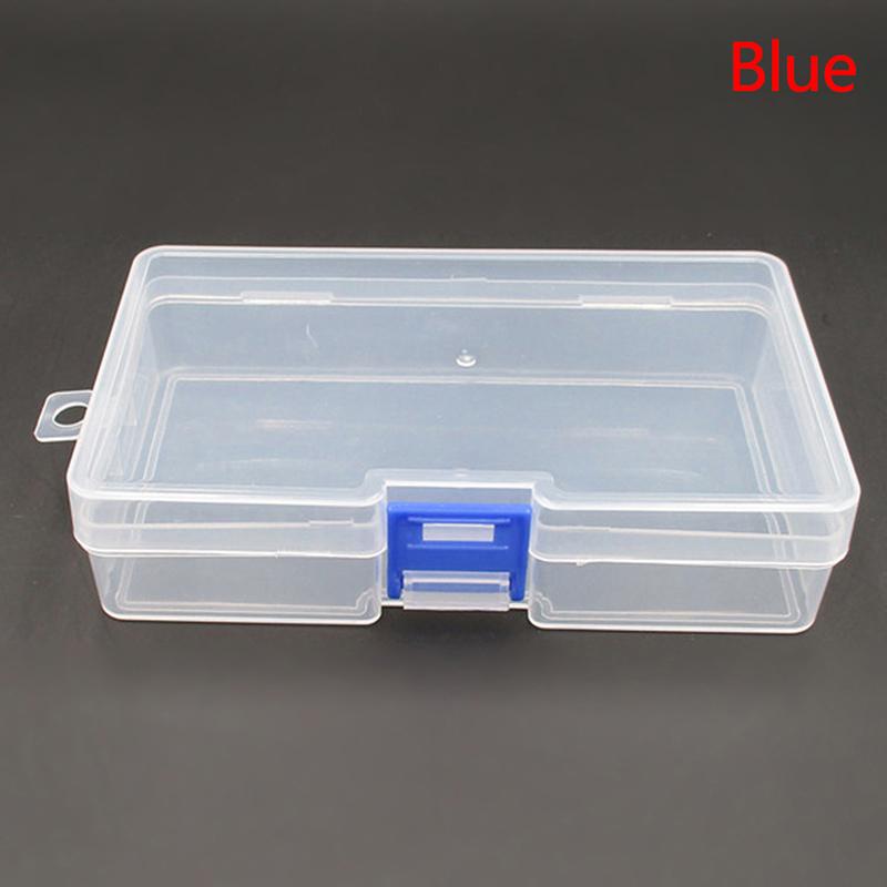 1 Piece Clear Screw Jewelry Organizer Utility Box Plastic Container Sewing Box