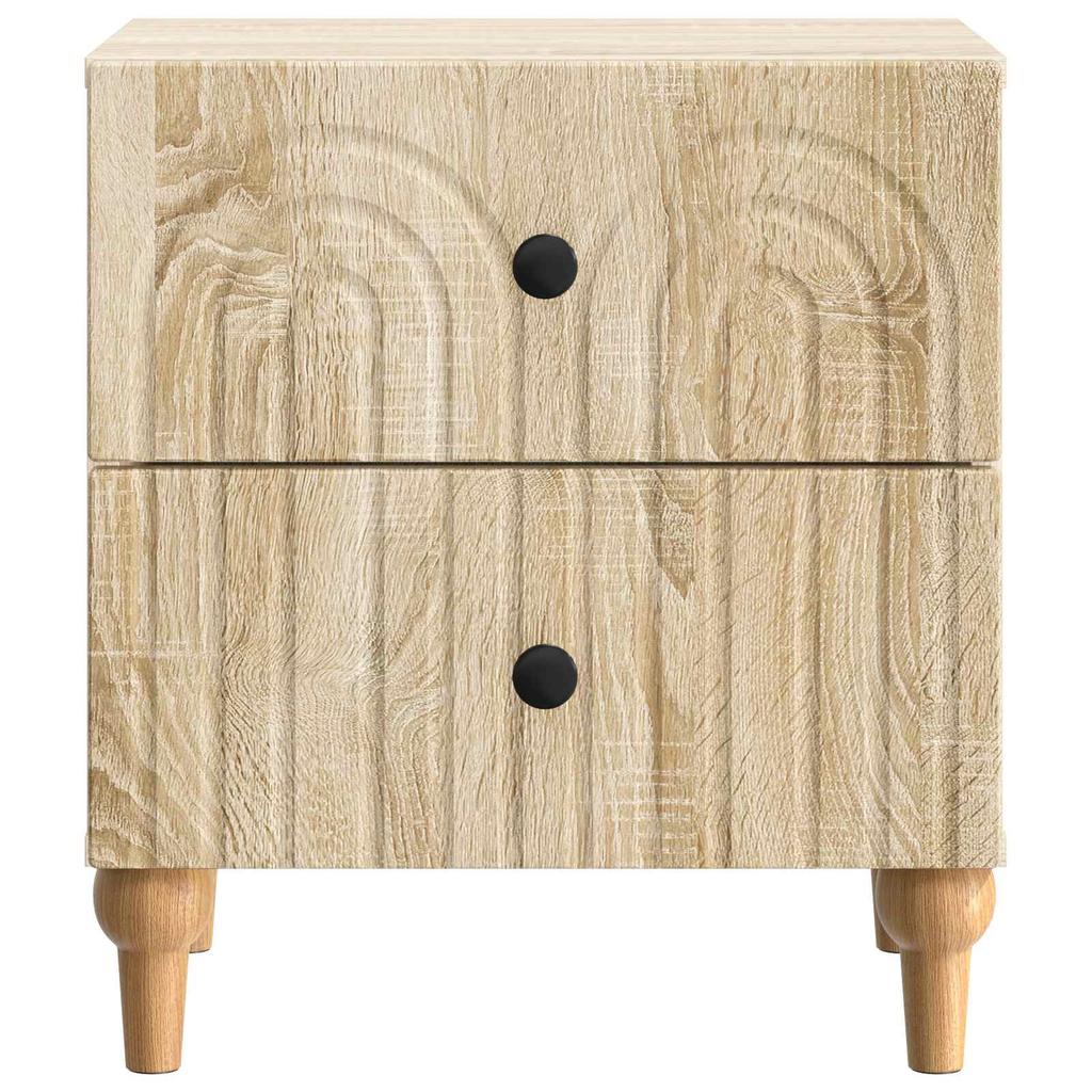 Nightstand Sonoma Oak 43 x 34.5 x 48 cm Particleboard