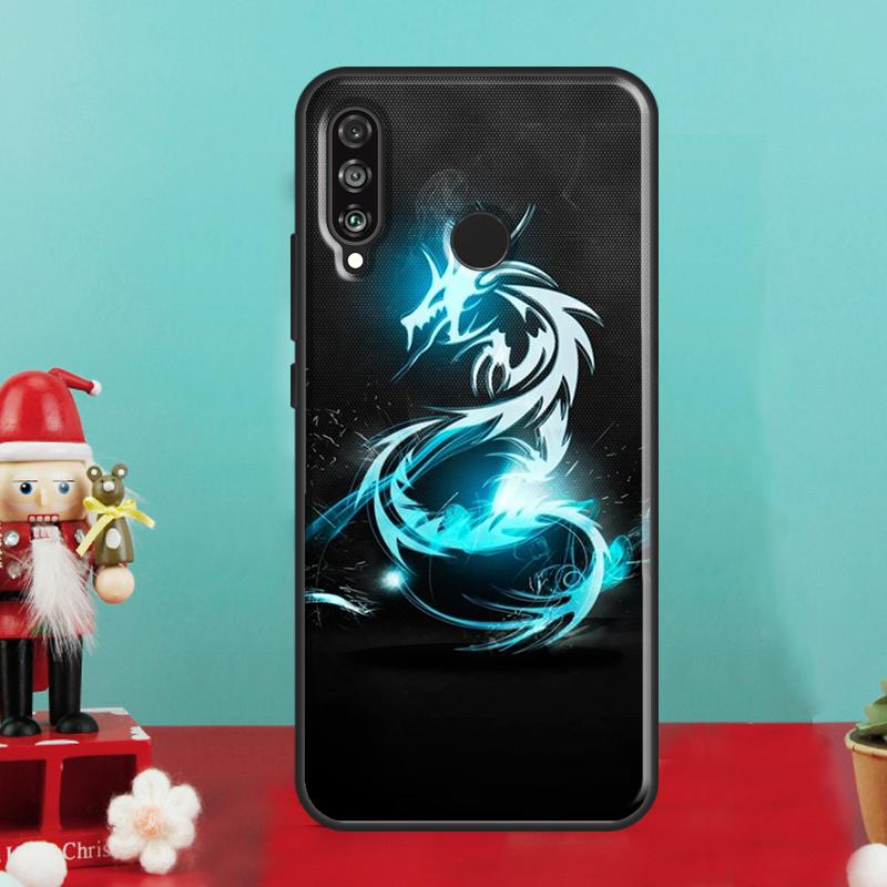 Ancient Japanese Dragon For Huawei Nova Y70 Y90 Y60 Y72 Y73 Y61 Y91 9 10 SE 12i 12s 11i 8i P30 P40 Lite P60 Pro Case