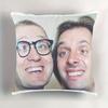 1Pc Trendy Meme Face Pillow Cover, 2D Double-Sided Print Polyester Throw Pillow Case, Viral Funny Gift, Living Room Couch Decor