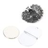 Mini Magnetic Brooch Converter for Clothing and Accessories Invisible Pin Back for Scarves Hijabs Badge Fastener