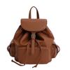 Schoolbag niche design sense backpack women's large-capacity commuting versatile student schoolbag travel backpack women's simple commuting bag