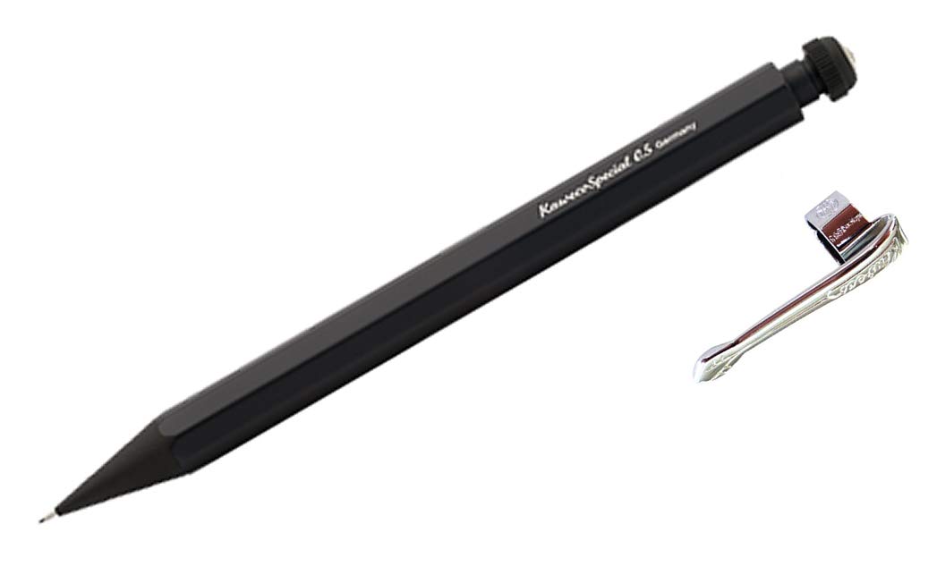 

KAWECO with special SPECIAL Special Pencil Black A slim body with a classic [Comes clip] [0.5mm] design!
