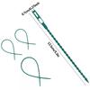 50Pcs Adjustable Plastic Plant Cable Ties Reusable Self-locking Ties Garden Plant Vine Supports Cable Ties Stem Clip Fastener