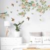 New Bird On Branch Pattern Wall Stickers for Living Room Bedroom Kitchen Wall Decor Sticker On The Wall Home Decor Decals PVC Murals