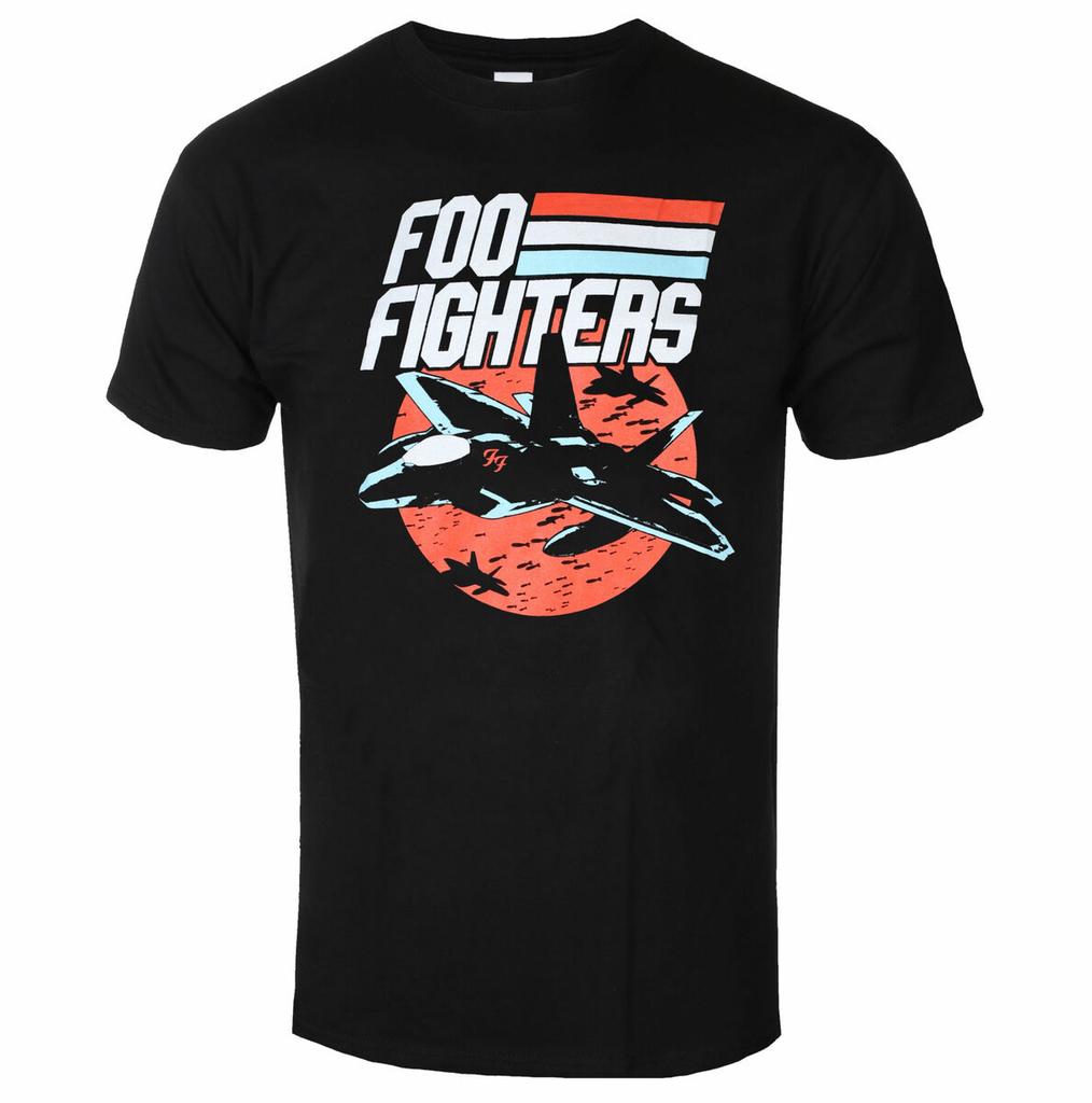 Rare Foo Fighters Band Graphic Cotton T-shirt Unisex Summer Short Sleeve Fashion Brand Tee Luxury Casual Vintage Retro Top