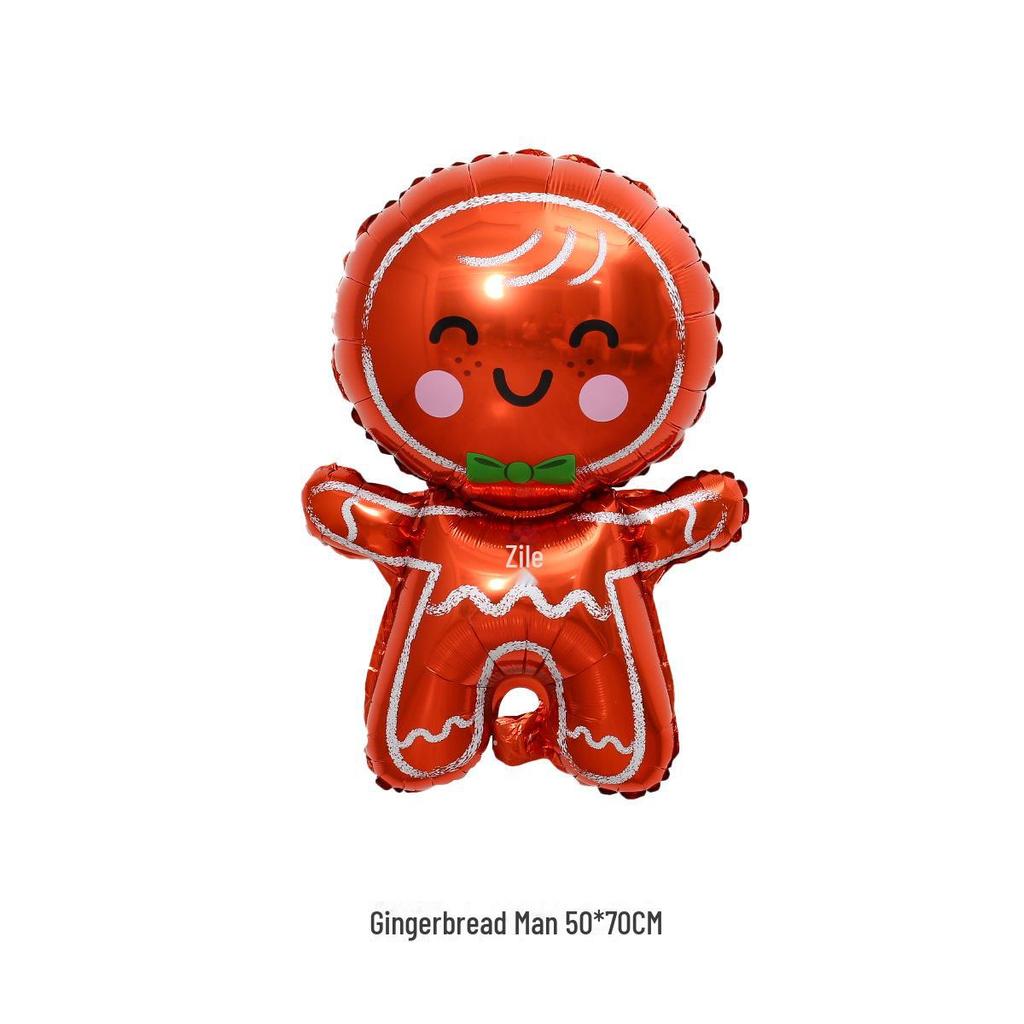 Christmas Tree Snowflake Aluminum Film Balloons for Party Decoration