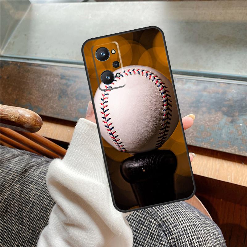 Baseball Case For Realme 13 Pro Plus 11 12 14 C71 C75 C55 C51 C53 C25 C63 C61 C65 C67 GT6 GT7 15 Pro