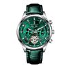 Tourbillon Watch for Men Waterproof Stainles Steel Hand Clock Date Men's Watches Luxury Brand Wristwatch