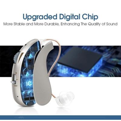 Wireless Mini Hearing Amplifier Smart Noise Reduction Invisible BTE Ear Aids Digital Rechargeable Hearing Aid