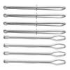 4/8 Pcs Drawstring Threader Tool Set Stainless Steel DIY Rope Wiring Clips Sewing Tool Easy Draw String Clip Replacement