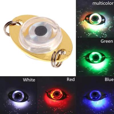 LED Deep Drop Fishing Lights Underwater Fishing Lures Spoons Underwater Flasher Bass Halibut Flasher LED Lighted Bait Waterproof
