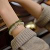 Natural Hetian Jade diy Design14k Gold-plated fashion women's bracelet jewelry, bulk discounts available