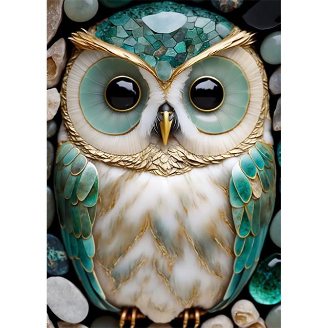 Fantasy Gorgeous Emerald Jewelry Gold Animal Prints Poster Canva Painting Modern Wall Art Picture Living Room Bedroom Home Decor