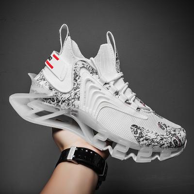 Summer Men's Shoes Big Size Shoes Men's Running Shoes Height Increasing Air Cushion Sneakers