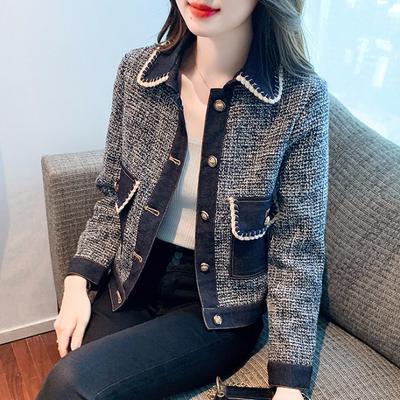 The New Style of The Famous Girl's Small Fragrance Short Jacket for Women's Autumn Outfits