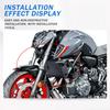 For Yamaha MT-07 FZ-07 FZ07 2018 2019 2020 2021 2022 2023 2024 MT07 Motorcycle Radiator Grille Guard Cover Fuel Tank Protector