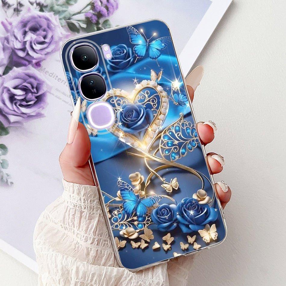 Phone Case For Vivo V40 Lite 4G 5G V40Lite (IDN) V40E V40 Pro V 40 SE New Fashion Cool Design Soft Silicone TPU Slim Cases