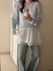Korean Chic Double-Layer Spaghetti Strap Dress - Spring/Summer 2026 Collection