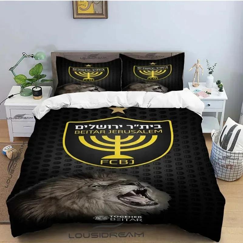 

Beitar Jerusalem Fc Bedding Set For Bedroom Soft Modern Bedspreads Comefortable Kids Duvet Cover Quilt Cover And Pillowcase 70x133cm 3pcs