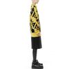 We11done FW21 Letter Jacquard Pullover Wool Sweater Unisex sweater Yellow WD-KO3-21-605-U-YE