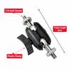 17mm Ball Head Adapter 1/4 Inch Screw Ball Head Mount Portable Camera Adapter Head  Photography