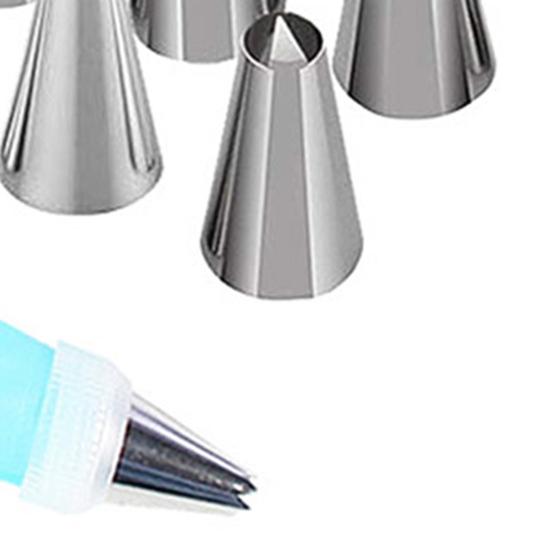 8Pcs Cream Flower Icing Nozzle Tips Piping Bag Pastr1y Cake Decorating Tools Set