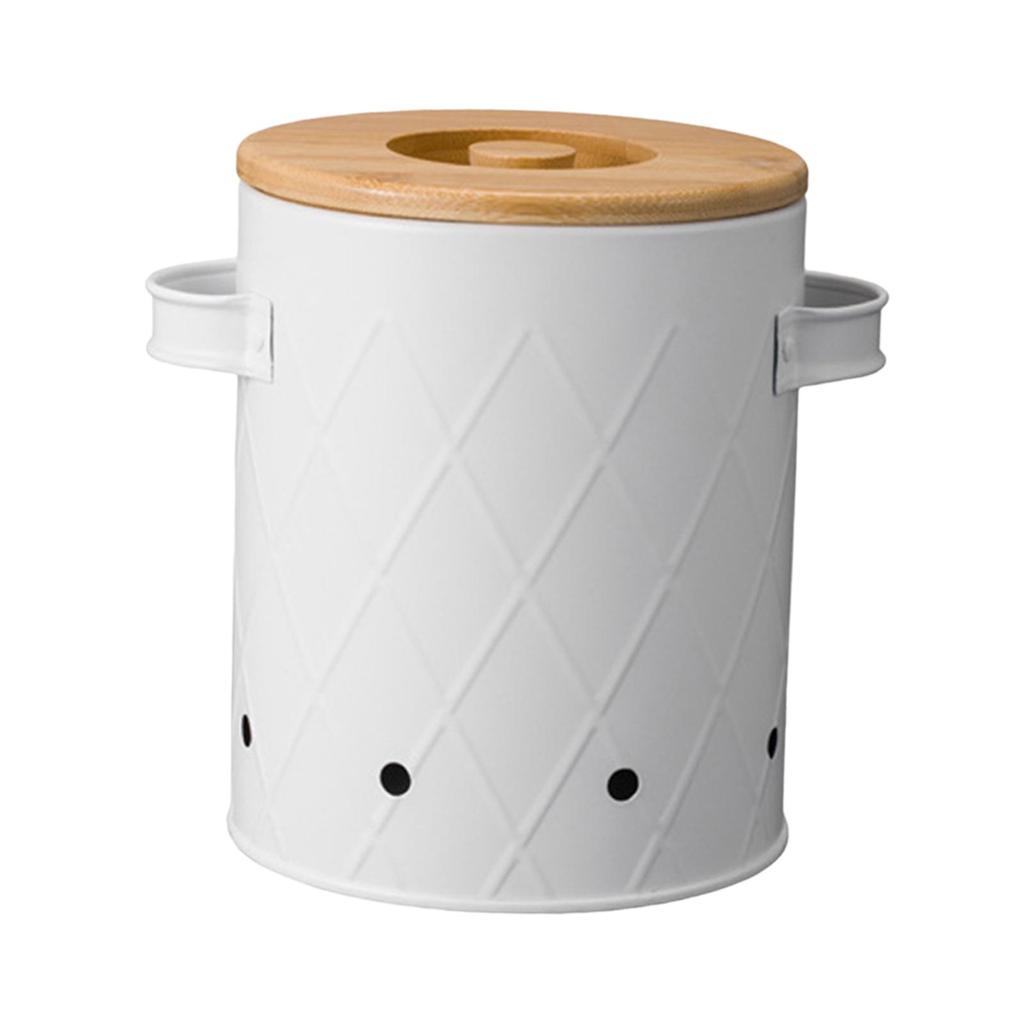 Kartoffel Vorratsdose Lebensmittel Aufbewahrungsbehälter mit Deckel Gemüse Vorratsbehälter Küchenaufbewahrungsbehälter für Vorratskammer Theke