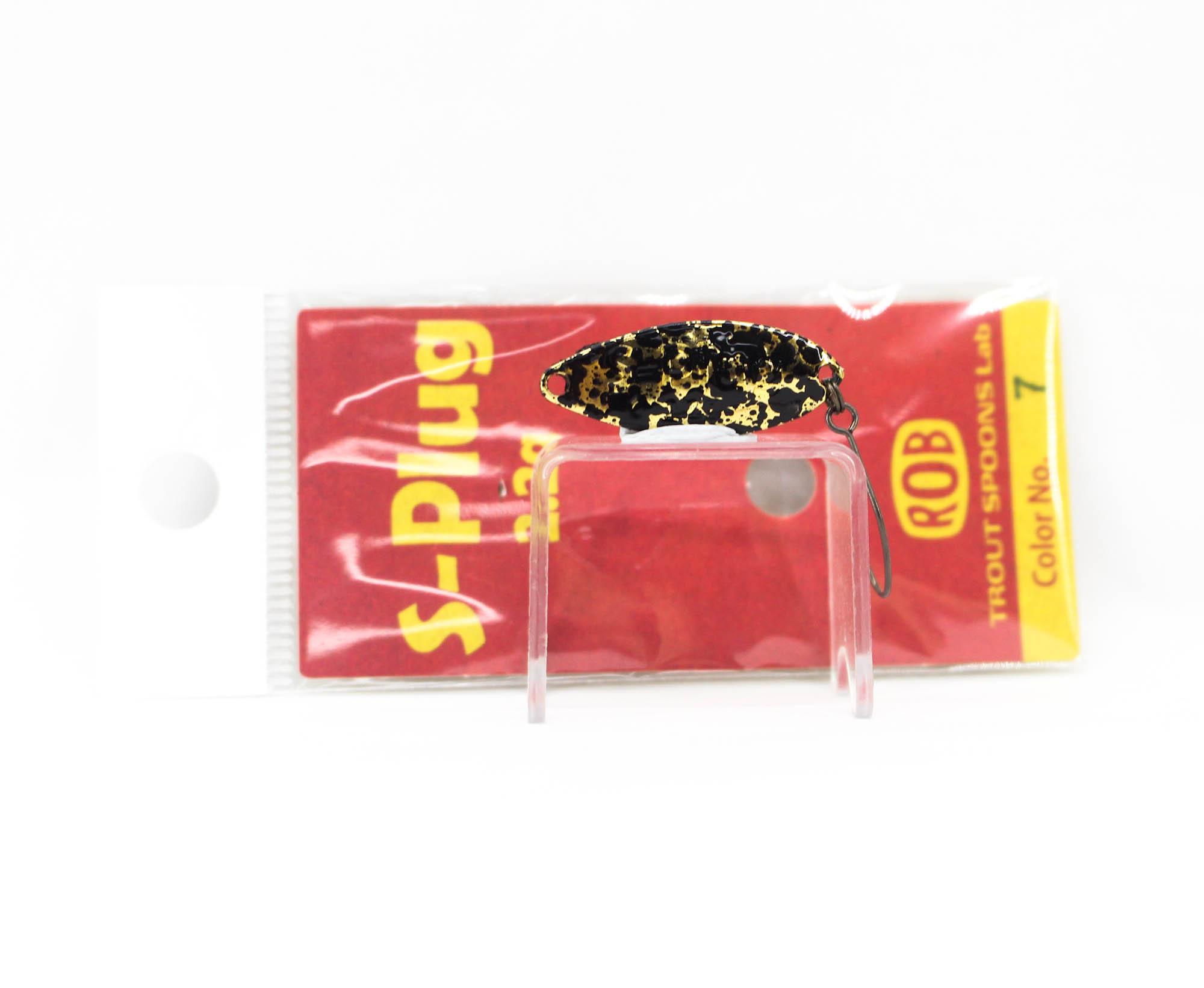 Rob Lure Spoon S Plug 2.2 grams Sinking Lure 7 (7467)
