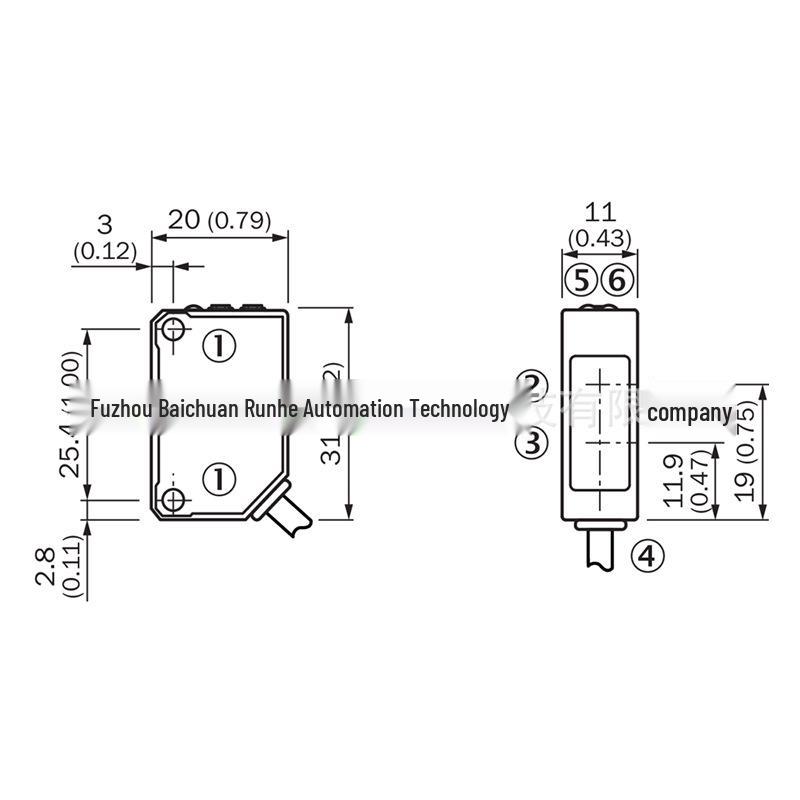 Sick Sensor WL100-2P1439 Photoelectric Switch 6052360 - New, In Stock WL100-2P1439