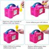 Electric Balloon Pump, Portable Dual Nozzle Electric Blower Inflator For Decoration, Party, Sport, Gift