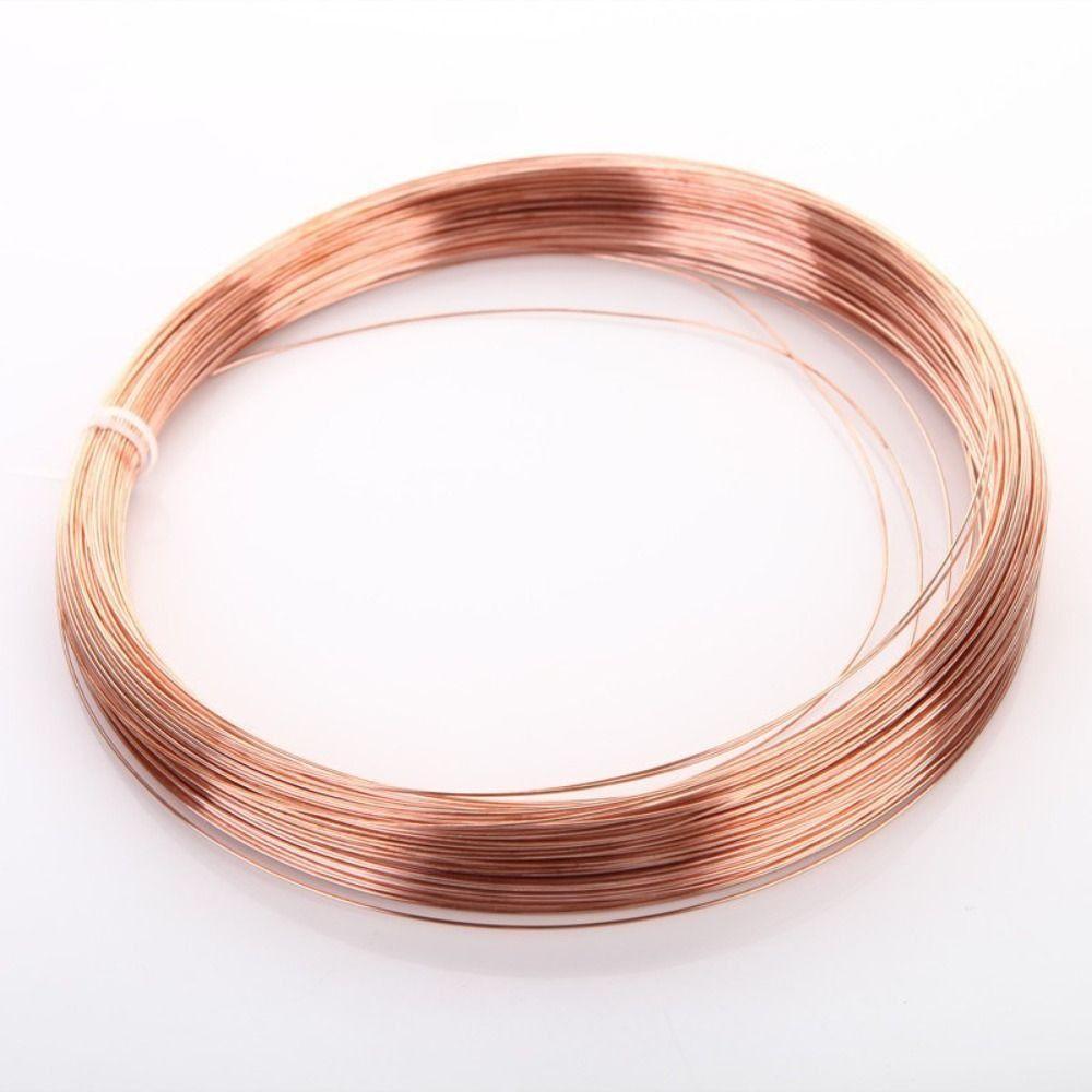 0.1-2mm Pure Copper Wire Bare Uncoated Surface T2 Copper Wire  Transformer Winding