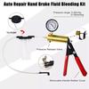 2 In 1 Manual Brake Bleeder Vacuum Pump Kit Automotive Vacuum Pistol Pump Tester Portable Handheld Tool For Car Truck