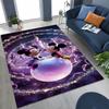 3D Tištěný Kreslený Koberec Minnie Mickey Mouse do Ložnice Obývacího Pokojí Pohovky Domu Rohožka Dekorace, Velký Dětský Protiskluzový Podlahový Koberec Dárek