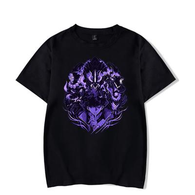 Solo Leveling Sung Jinwoo Merch T-shirts Women Men Fashion Streetwear Short Sleeve Tee